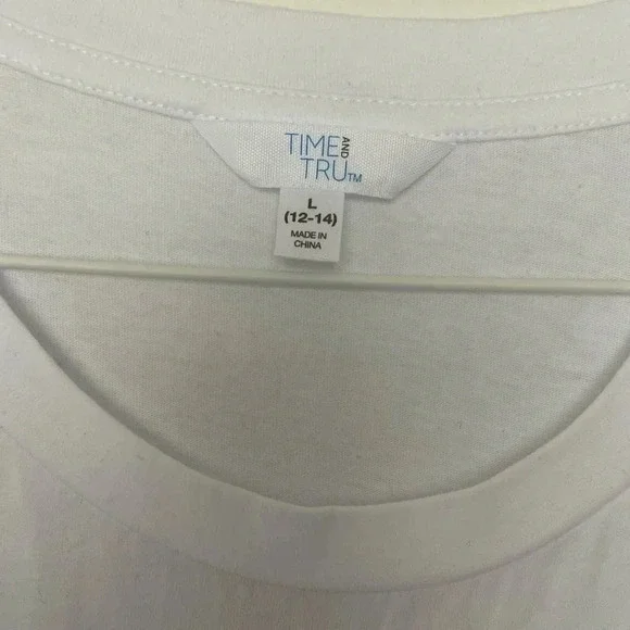 *NWT* Women's Time and Tru Short Sleeve Top Sz. XXL - Picture 4 of 4